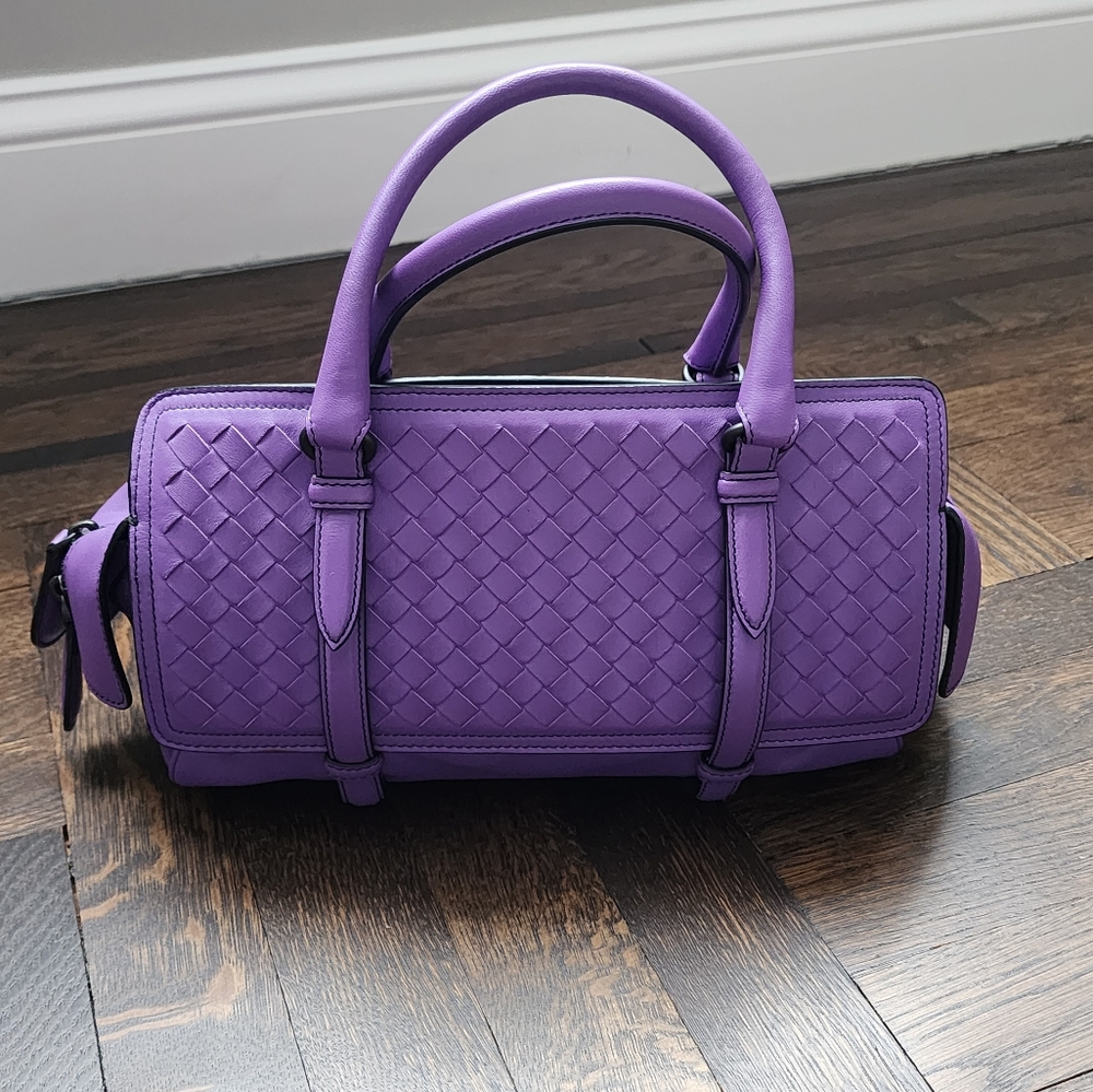 $3700 New Auth Bottega Veneta Intrecciato Leather Women Top Handle Bag - Picture 3 of 15